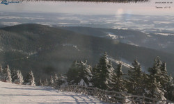 Lysá hora, pohled na východ