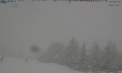 Lysá hora, pohled na východ