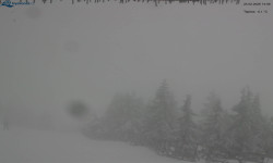 Lysá hora, pohled na východ