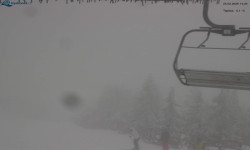 Lysá hora, pohled na východ