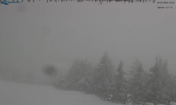 Lysá hora, pohled na východ