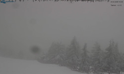 Lysá hora, pohled na východ