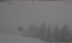 Lysá hora, pohled na východ