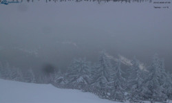 Lysá hora, pohled na východ