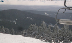 Lysá hora, pohled na východ