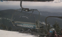 Lysá hora, pohled na východ