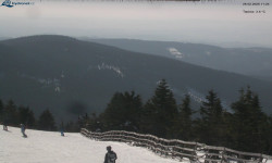 Lysá hora, pohled na východ