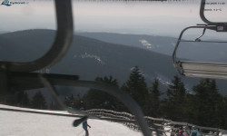 Lysá hora, pohled na východ