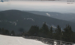 Lysá hora, pohled na východ