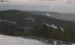 Lysá hora, pohled na východ