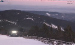 Lysá hora, pohled na východ