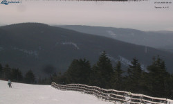 Lysá hora, pohled na východ