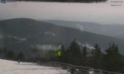 Lysá hora, pohled na východ