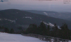 Lysá hora, pohled na východ