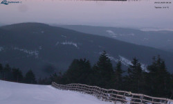 Lysá hora, pohled na východ