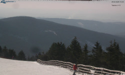 Lysá hora, pohled na východ