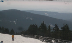 Lysá hora, pohled na východ