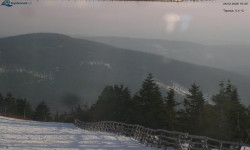 Lysá hora, pohled na východ