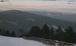 Lysá hora, pohled na východ