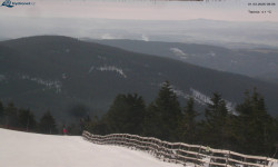 Lysá hora, pohled na východ