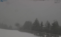 Lysá hora, pohled na východ