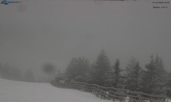 Lysá hora, pohled na východ