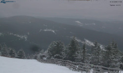 Lysá hora, pohled na východ