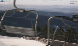 Lysá hora, pohled na východ