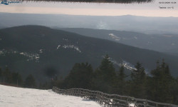 Lysá hora, pohled na východ