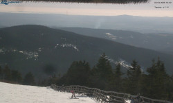 Lysá hora, pohled na východ