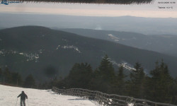 Lysá hora, pohled na východ