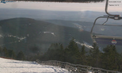 Lysá hora, pohled na východ