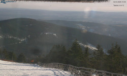 Lysá hora, pohled na východ