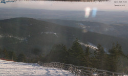 Lysá hora, pohled na východ