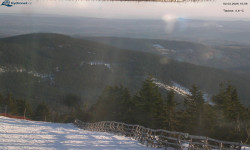 Lysá hora, pohled na východ