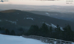 Lysá hora, pohled na východ