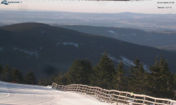 Lysá hora, pohled na východ