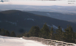 Lysá hora, pohled na východ