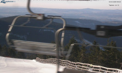 Lysá hora, pohled na východ