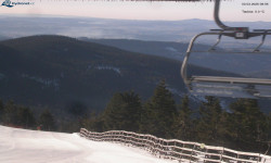 Lysá hora, pohled na východ