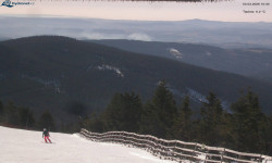 Lysá hora, pohled na východ