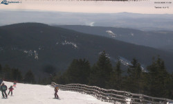 Lysá hora, pohled na východ