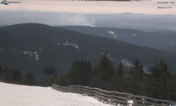 Lysá hora, pohled na východ