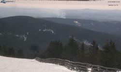 Lysá hora, pohled na východ