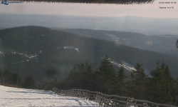 Lysá hora, pohled na východ