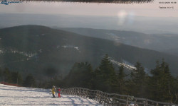 Lysá hora, pohled na východ