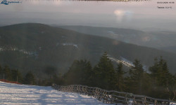 Lysá hora, pohled na východ