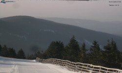 Lysá hora, pohled na východ