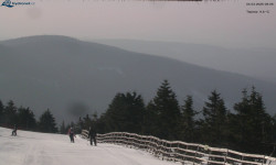 Lysá hora, pohled na východ