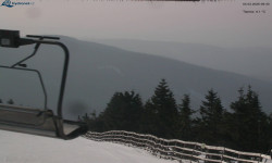 Lysá hora, pohled na východ